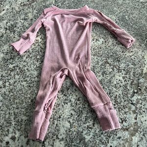 Little Sleepies newborn crescent zippy